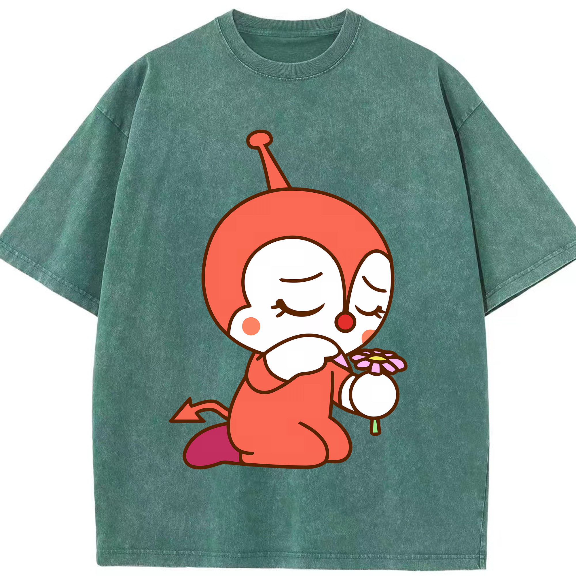 （画像用） アンパンマン Anpanman 綿100% ヴィンテージ風 半袖Tシャツ（フロントプリント）
